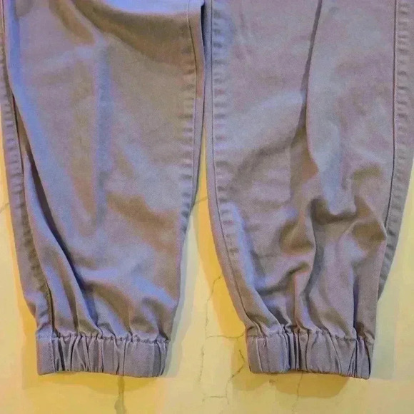 Forever 21 Womens Cotton Cargo Jogger Pants Lilac Purple Size Small - Picture 6 of 9